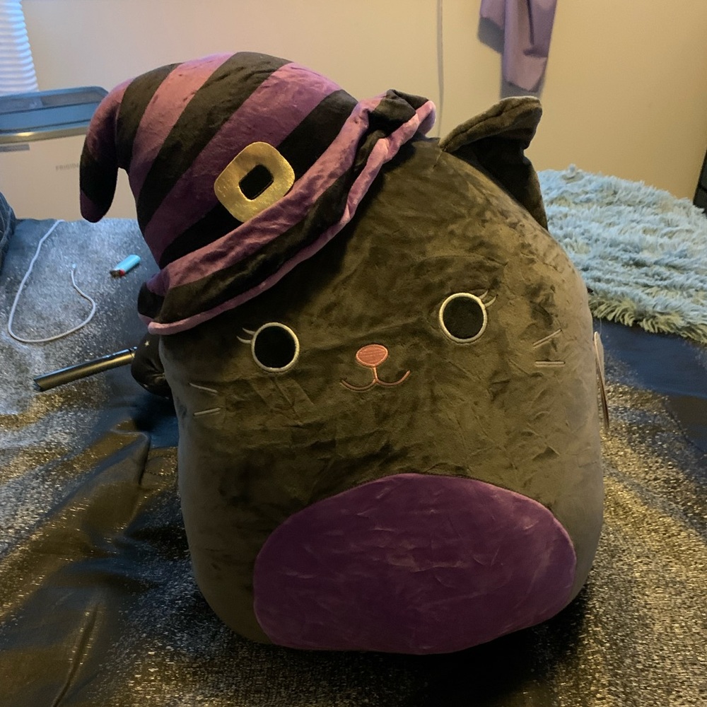 Black cat squishmallow